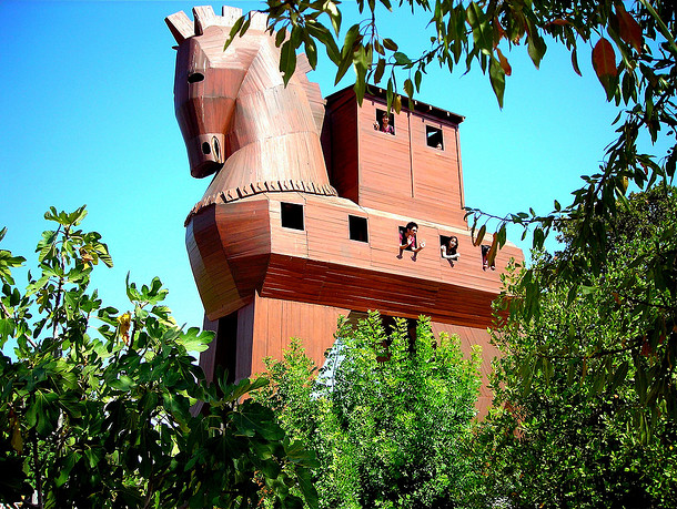 トロイの古代遺跡