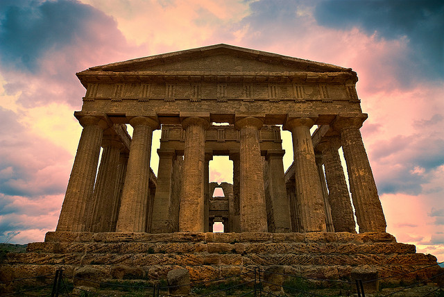 アグリジェントの遺跡地域