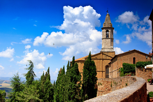 ピエンツァ市街の歴史地区