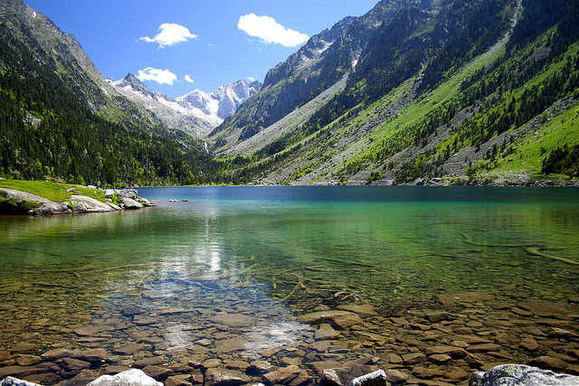 ピレネー山脈-ペルデュ山（フランス側）