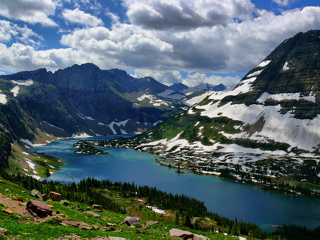ウォータートン・グレーシャー国際平和自然公園（カナダ側）